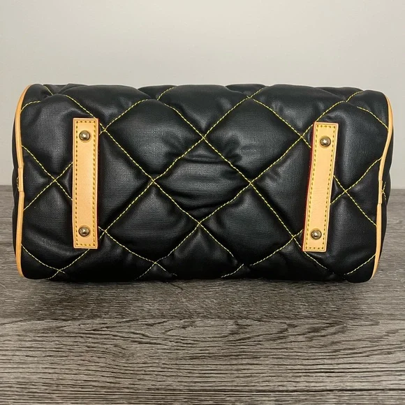 Dooney & Bourke Quilted Satchel Bag - Picture 6 of 7